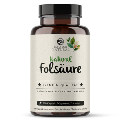 Folsäure Natürlich Kapseln