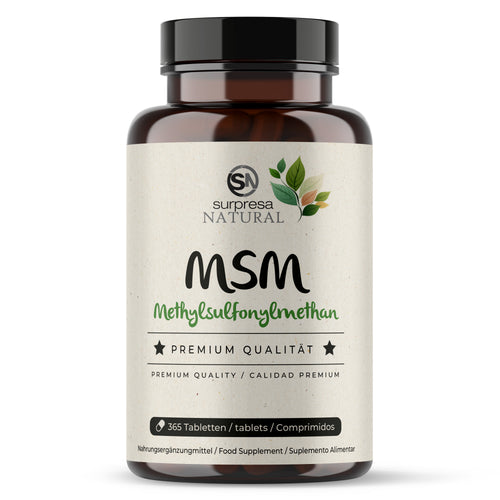 MSM Capsules – Organic Sulfur, High-Strength