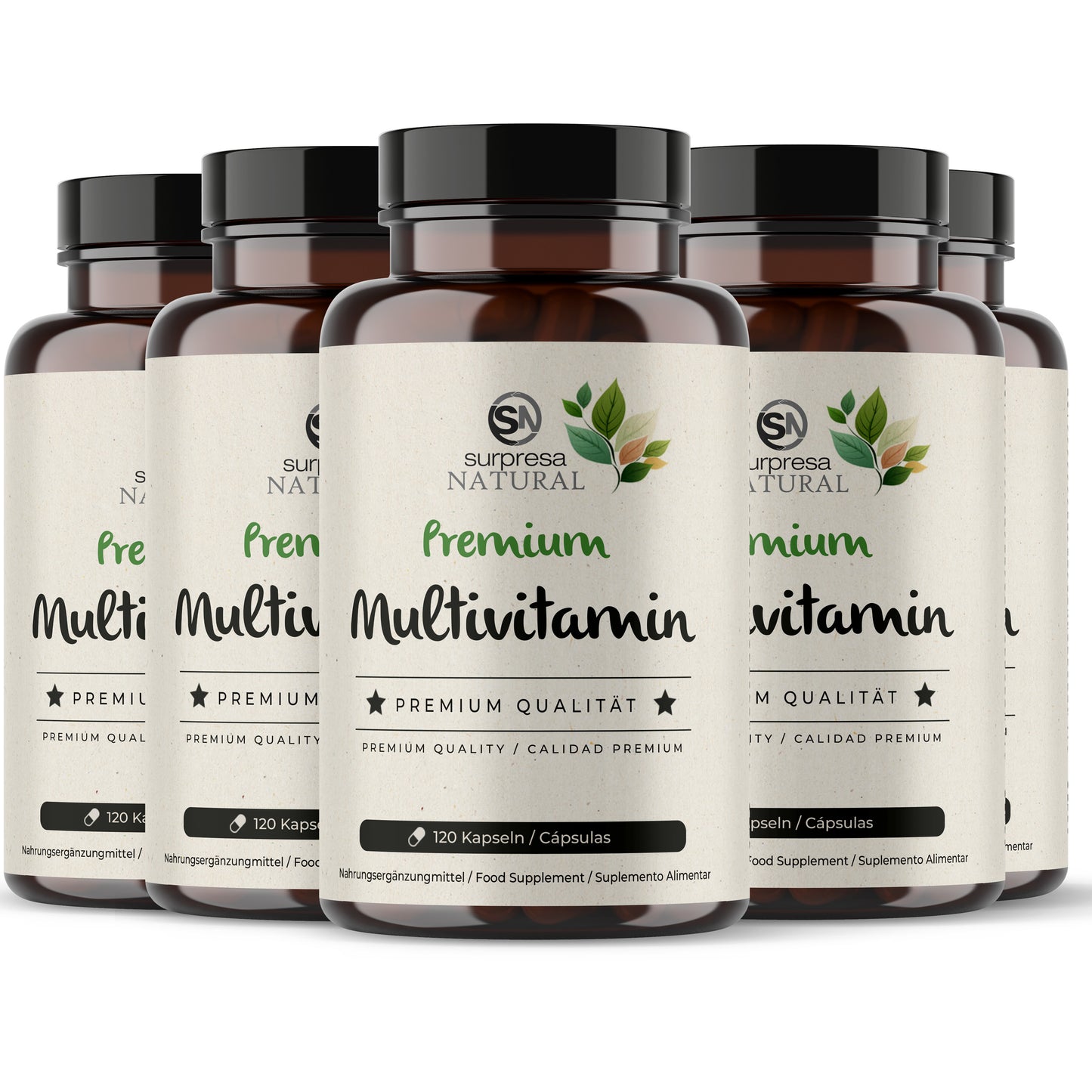 Multivitamin Premium 5er Sparpack – Made in Germany