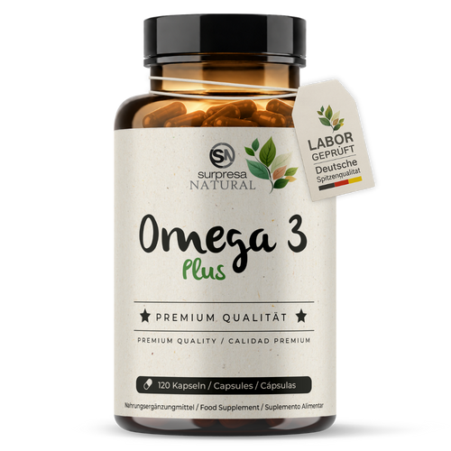 Omega 3 Plus Kapseln - Für Herz & Gehirn