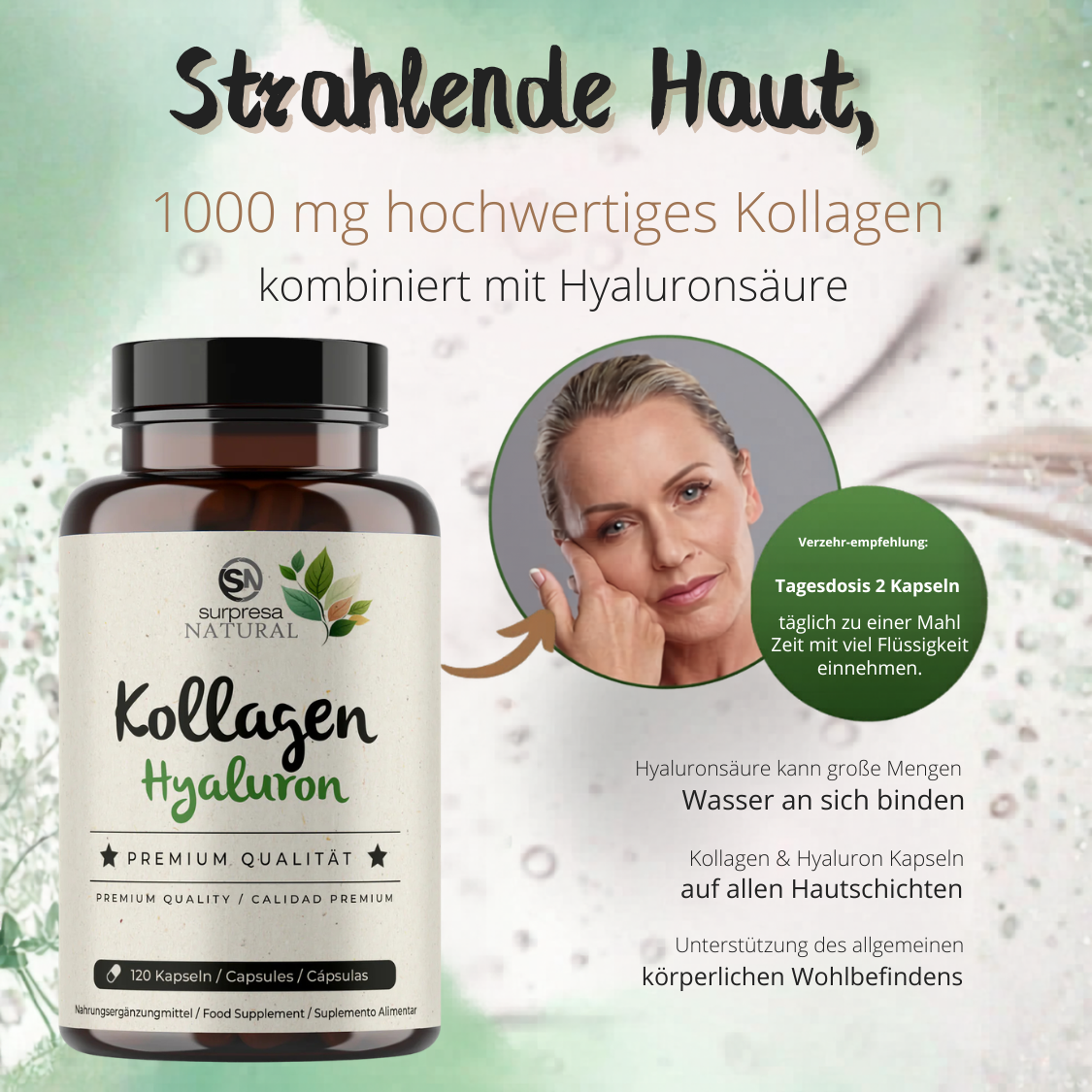 Kollagen & Hyaluron Kapseln