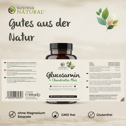 Glucosamin Chondroitin – für aktive Menschen, Made in Germany