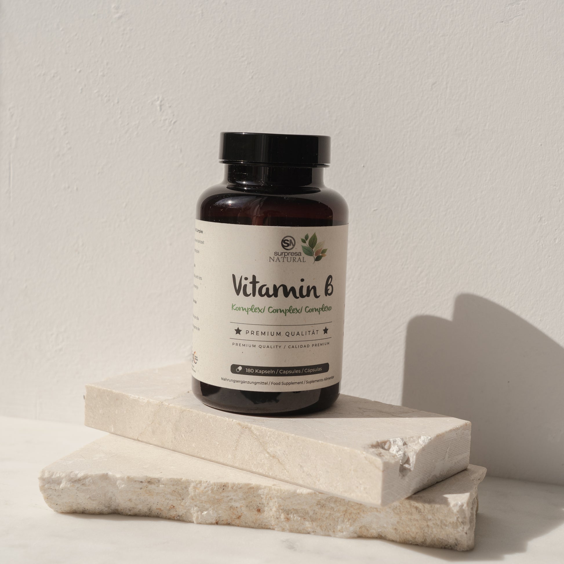 B-Vitamine Komplex – für Nervensystem und Energie, vegan