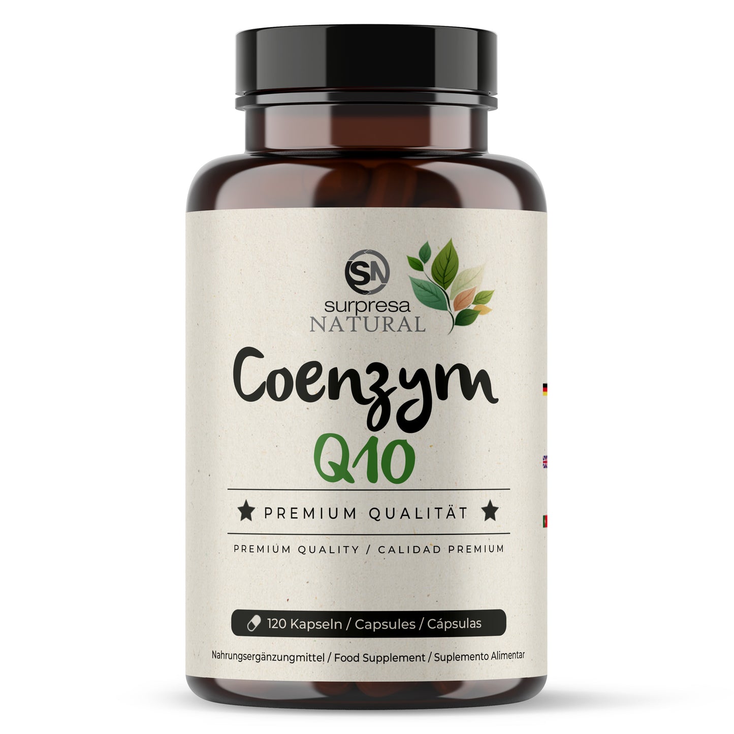 Coenzym Q10 Kapseln Dose – bioverfügbares Ubichinon