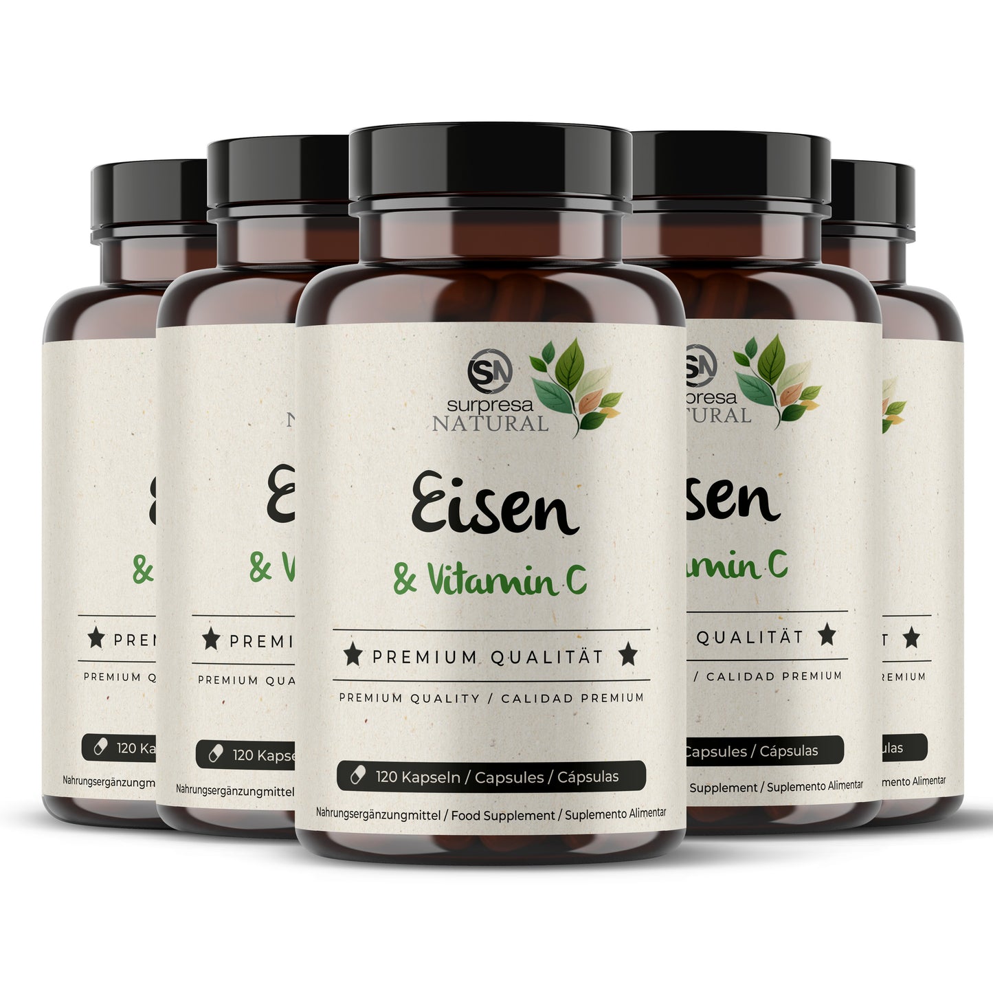 Eisen Natürlich 5er Sparpack – Premium Qualität, Made in Germany