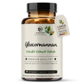 Glucomannan Kapseln Dose – aus Konjak-Wurzel, vegan