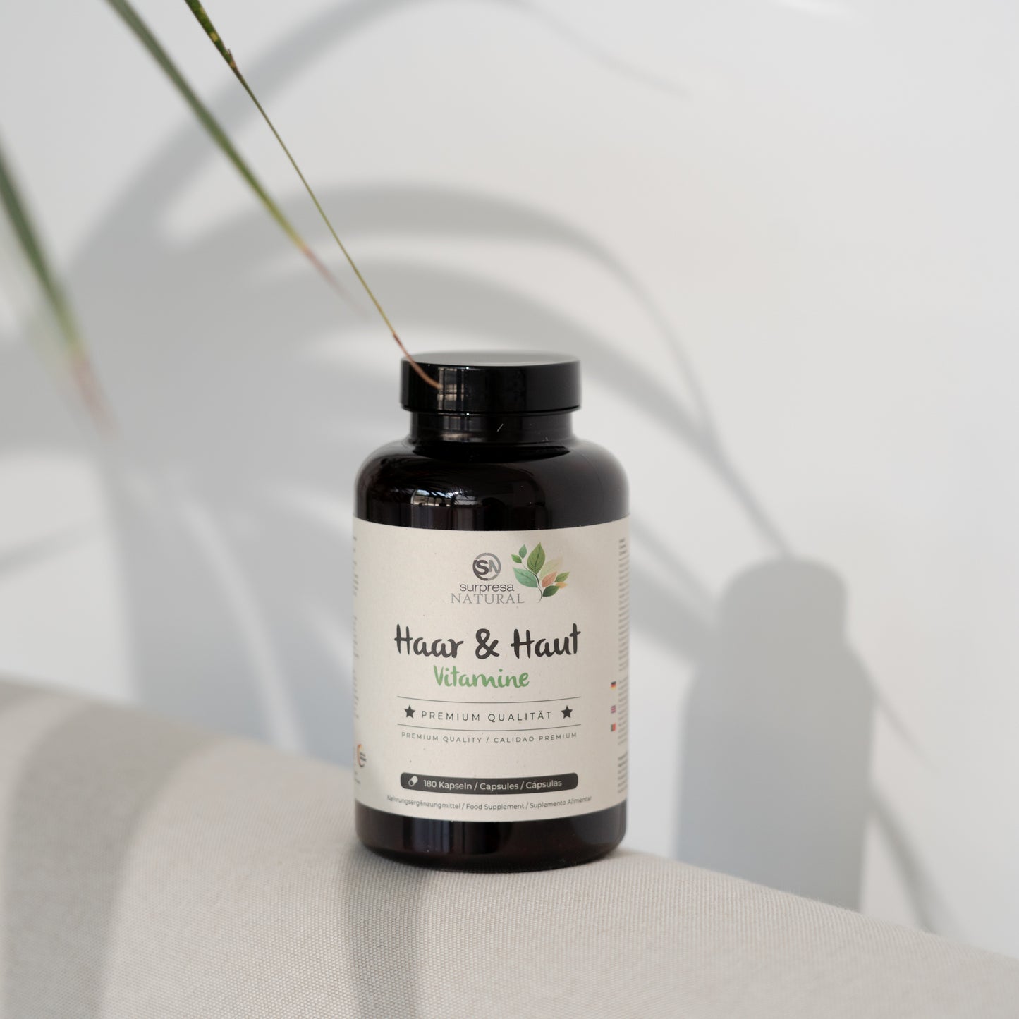 Haut Haar Kombi – mit Hyaluron und Carotinoiden, vegan