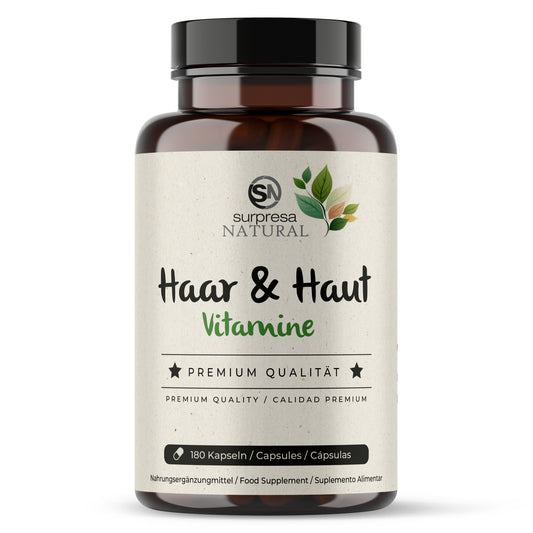 Haut & Haar Kapseln Dose – Beauty-Komplex mit Biotin