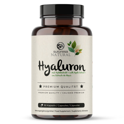 Hyaluronsäure Kapseln Dose – mit Apfel-Stammzellen
