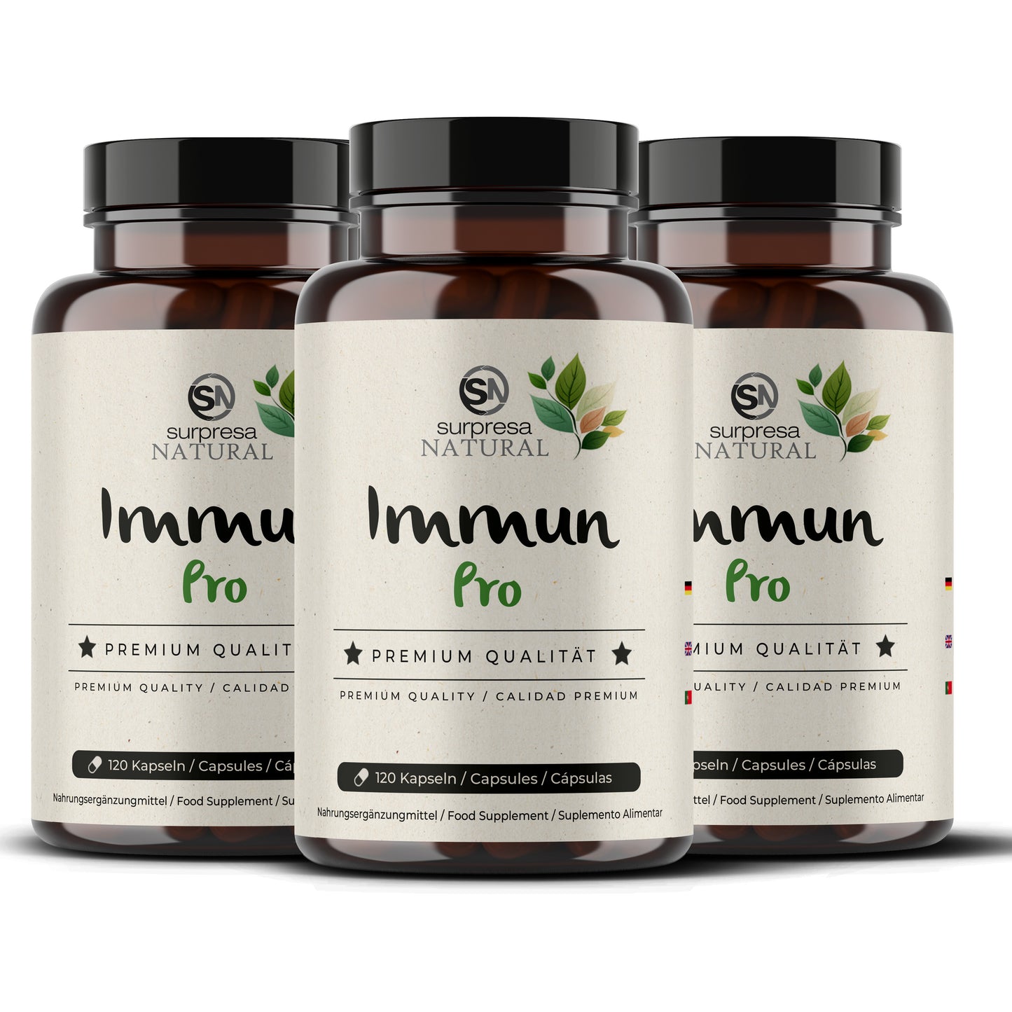 Immun Pro 3er Sparpack – 3 Dosen Mengenrabatt, vegan