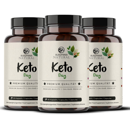 Keto Day Burn 3er Sparpack – 3 Dosen Mengenrabatt