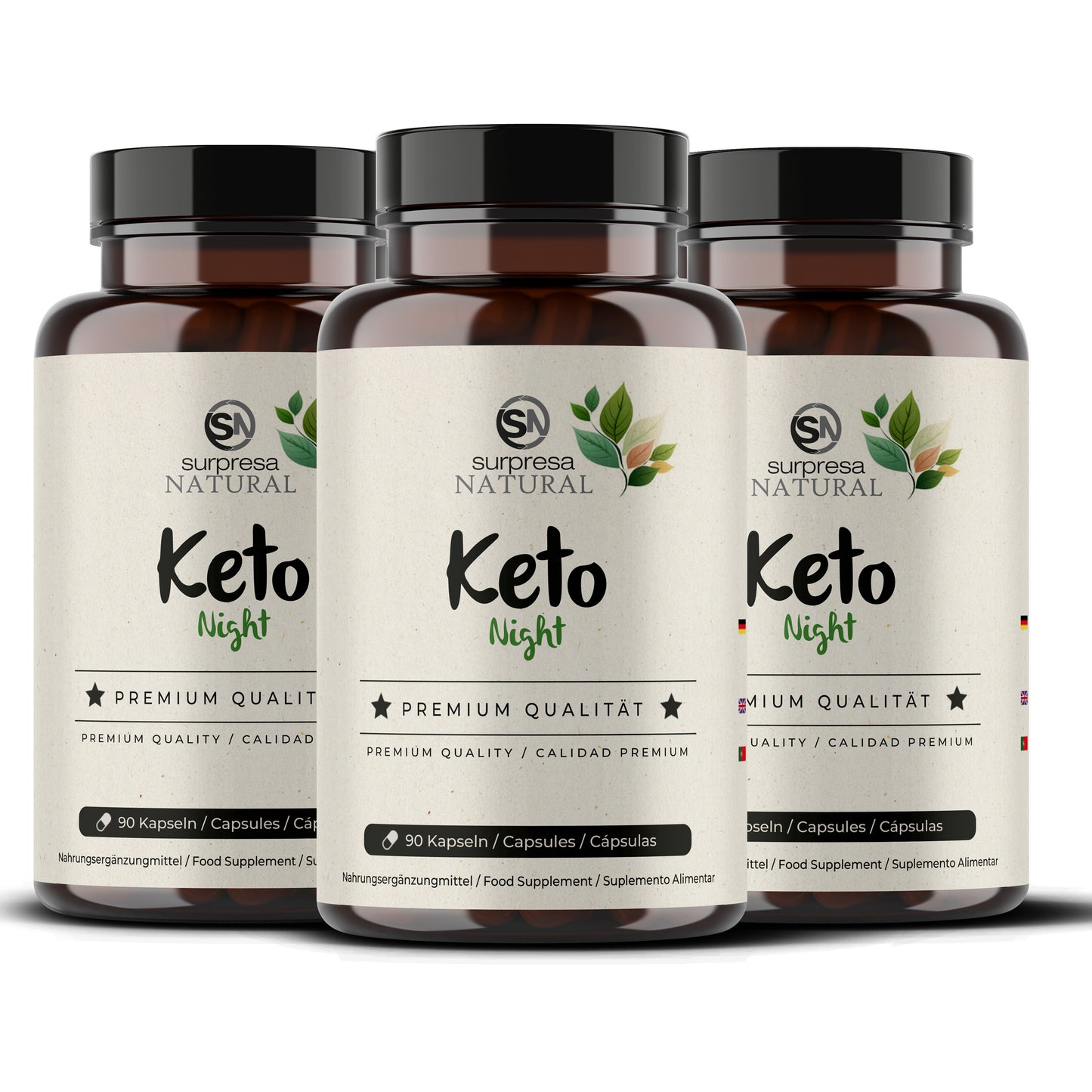 Keto Night Burn 3er Sparpack – 3 Dosen Mengenrabatt