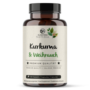 Kurkuma & Weihrauch Kapseln Dose – Ayurveda-Duo