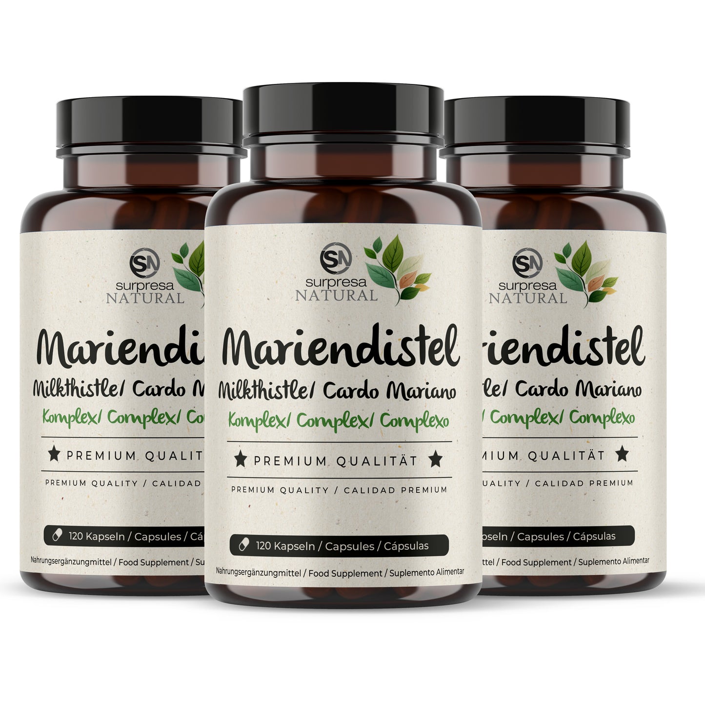 Mariendistel 3er Sparpack – 3 Dosen Mengenrabatt