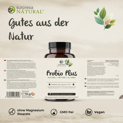 Probio Plus Etikett – Premium Qualität aus Deutschland
