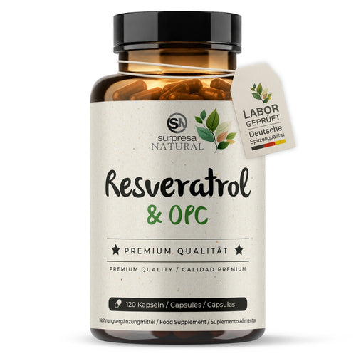 Resveratrol & OPC Capsules – Grape Seed Extract