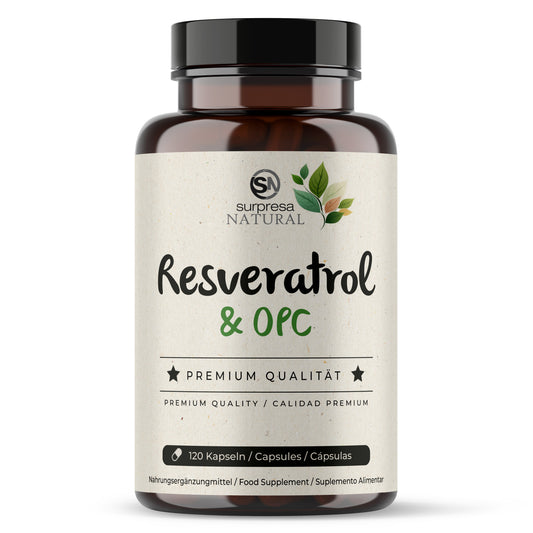 Resveratrol & OPC Kapseln Dose – 95% OPC nach Bate-Smith
