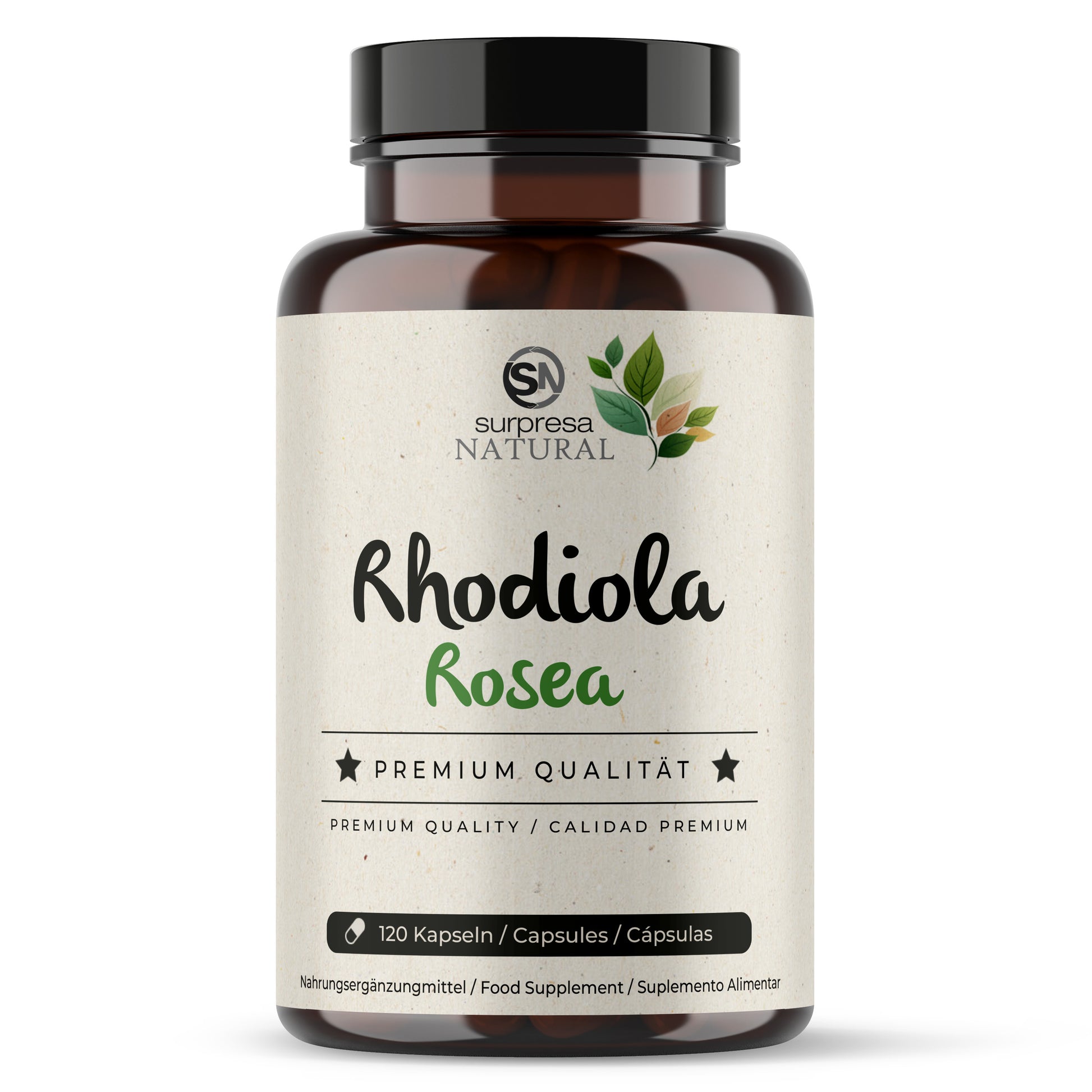Rhodiola Rosea Kapseln Dose – 800mg Rosenwurz-Extrakt