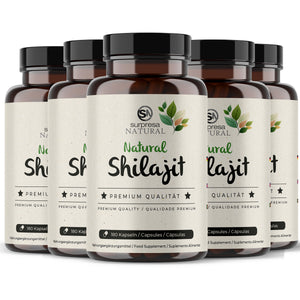 Shilajit Kapseln hochdosiert – 50% Fulvinsäure, vegan