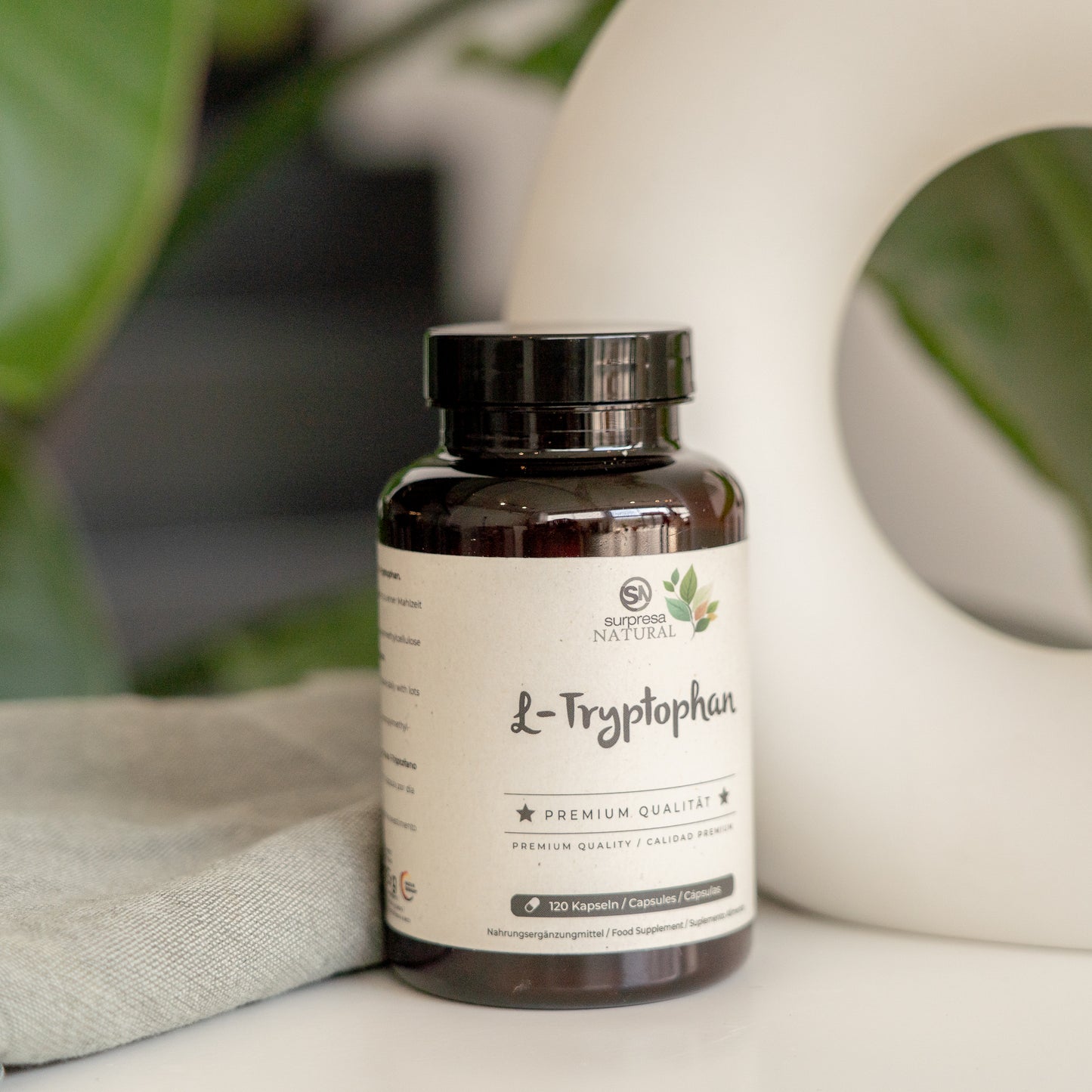 L-Tryptophan Aminosäure – natürliche Form, hochdosiert