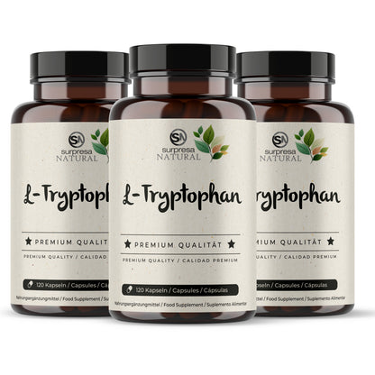 L-Tryptophan 3er Sparpack – 3 Dosen Mengenrabatt