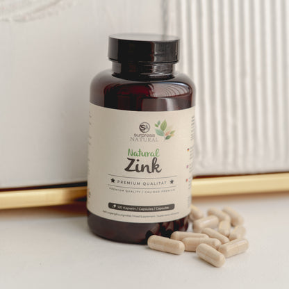 Zink Kapseln pflanzlich – für Immunsystem und Haut, vegan