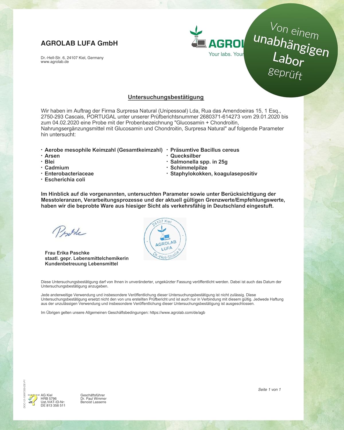 Chondroitin-Sulfat mit Glucosamin – Premium-Duo für Mobilität