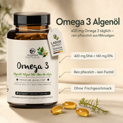 Omega 3 Algenöl Kapseln