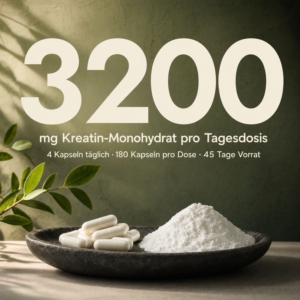 Kreatin Kapseln - Kraft & Energie