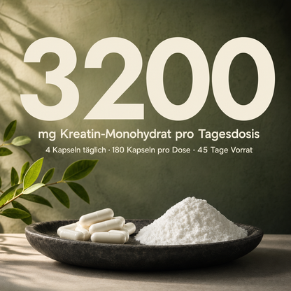 Kreatin Kapseln - Kraft & Energie