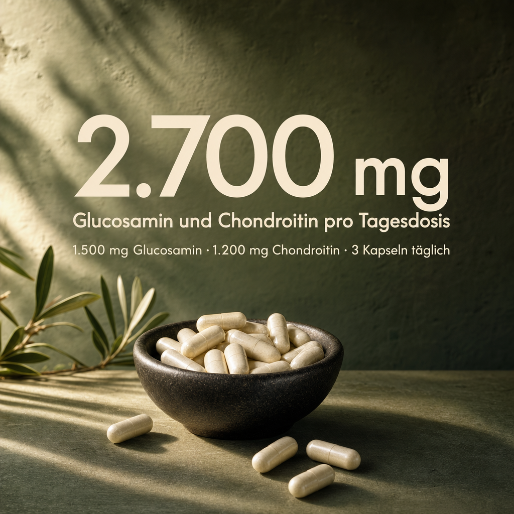 Glucosamin & Chondroitin Kapseln
