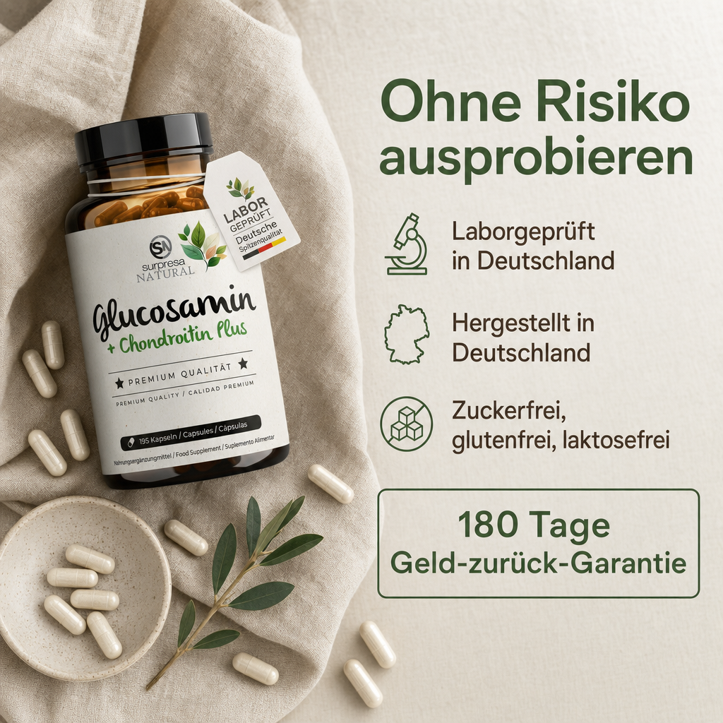 Glucosamin & Chondroitin Kapseln