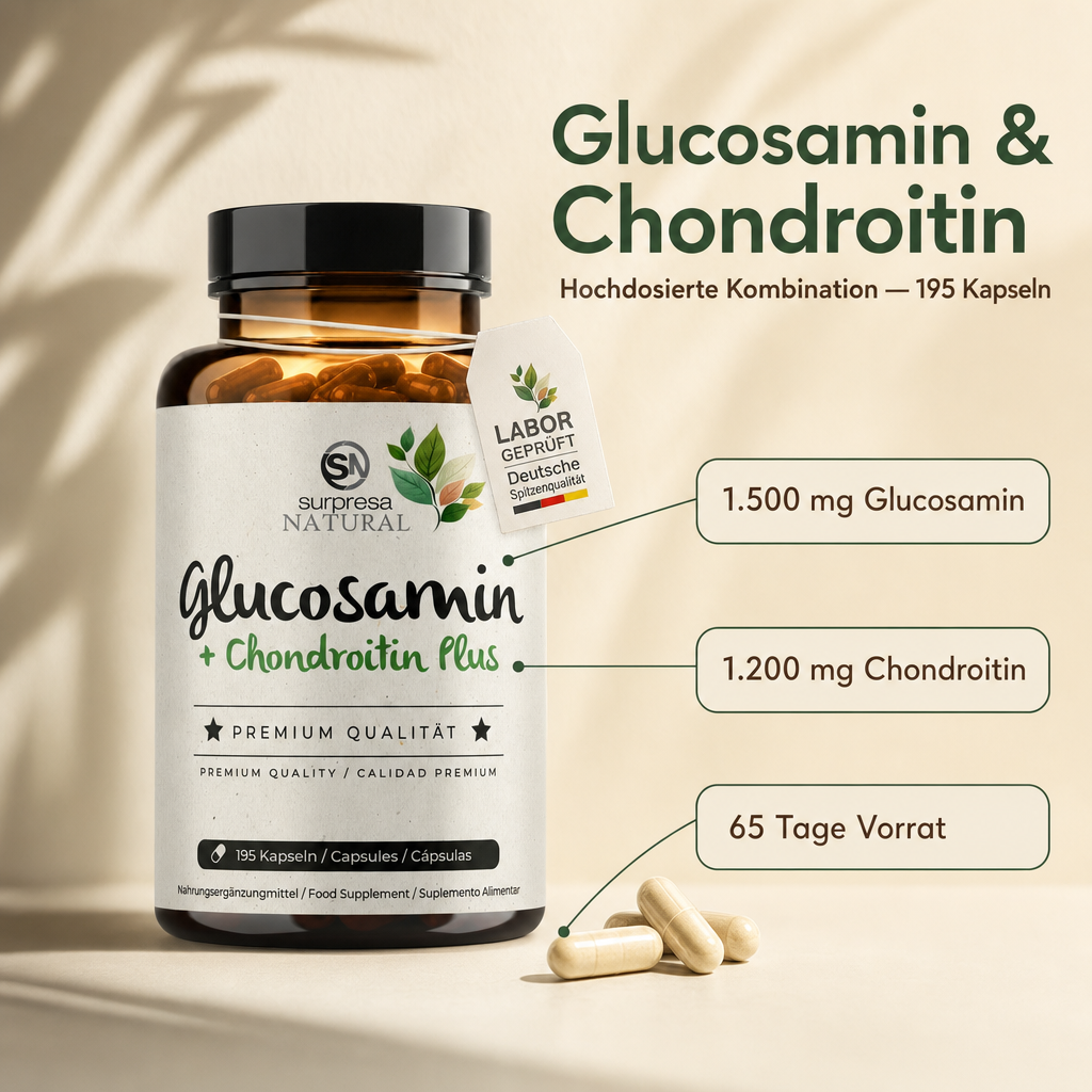 Glucosamin & Chondroitin Kapseln