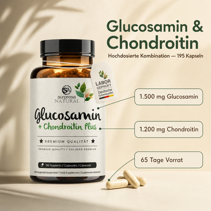 Glucosamin & Chondroitin Kapseln