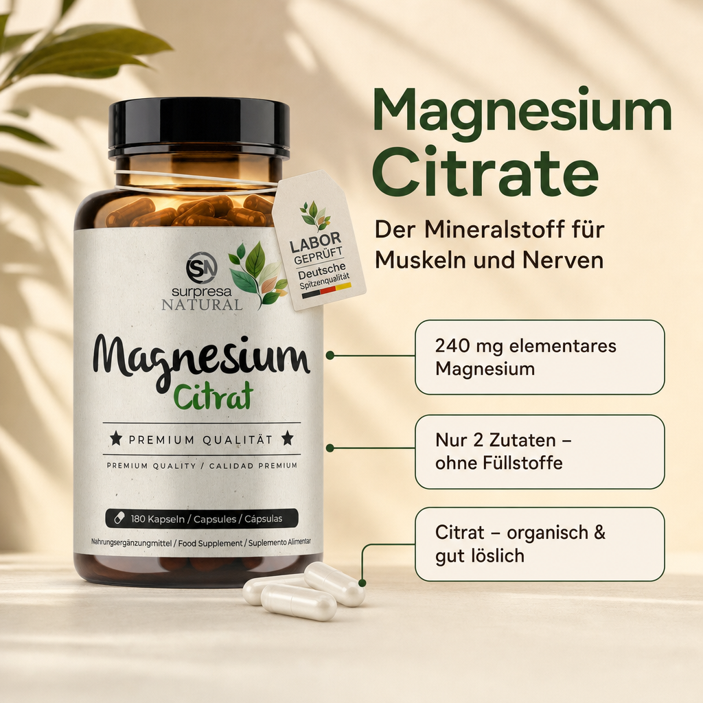 Magnesium Citrate Kapseln