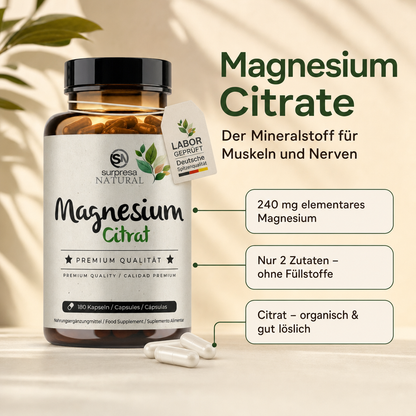Magnesium Citrate Kapseln