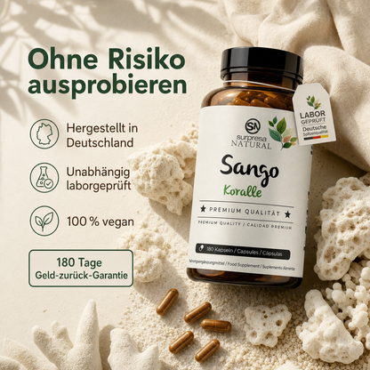Sango Koralle Kapseln - Das Original aus Okinawa