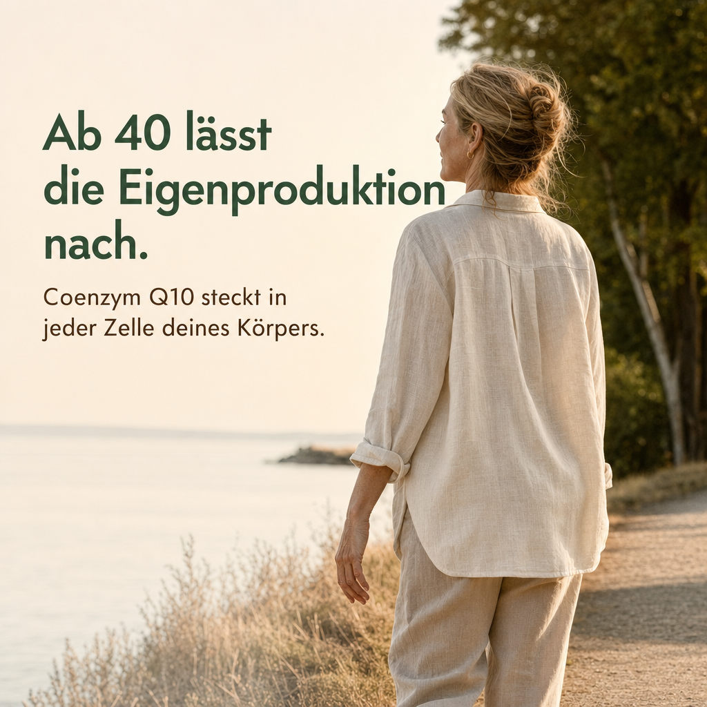 Coenzym Q10 Kapseln - Energie für jede Zelle