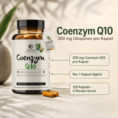 Coenzym Q10 Kapseln - Energie für jede Zelle