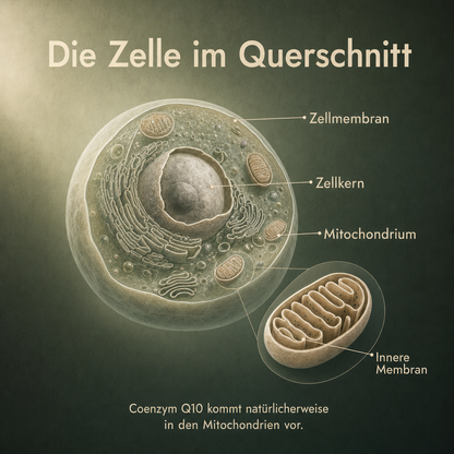 Coenzym Q10 Kapseln - Energie für jede Zelle