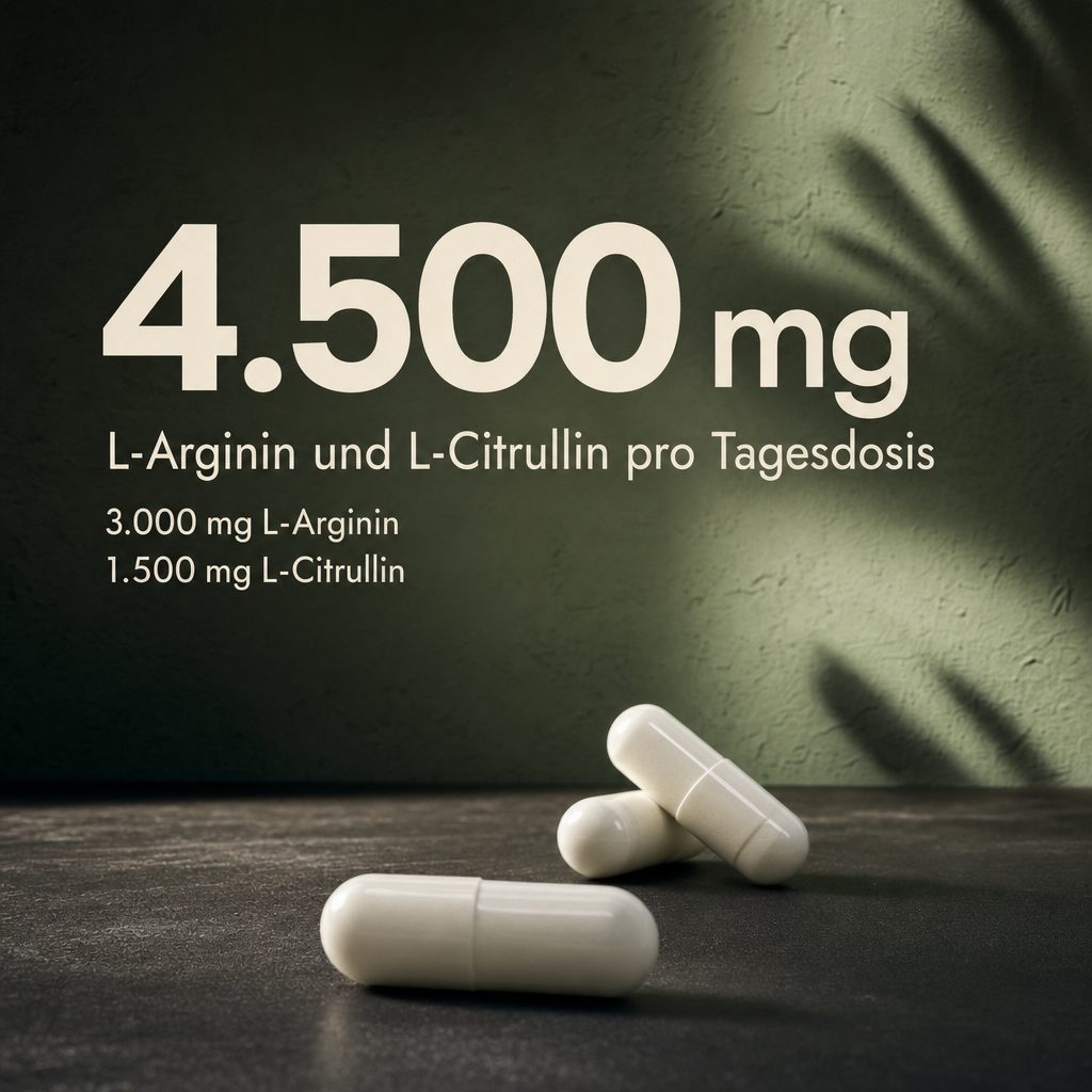 Arginin & Citrullin Kapseln - Das Power-Duo