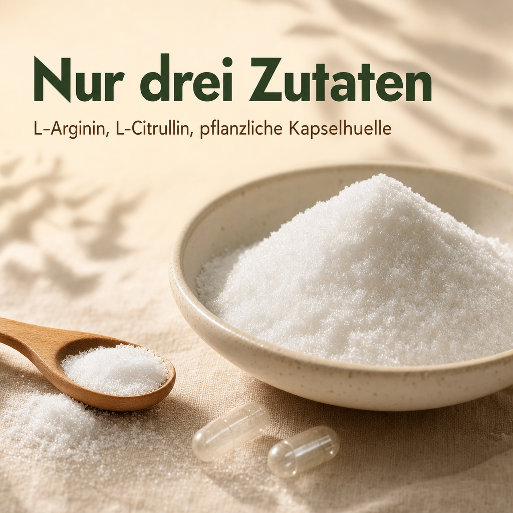 Arginin & Citrullin Kapseln - Das Power-Duo