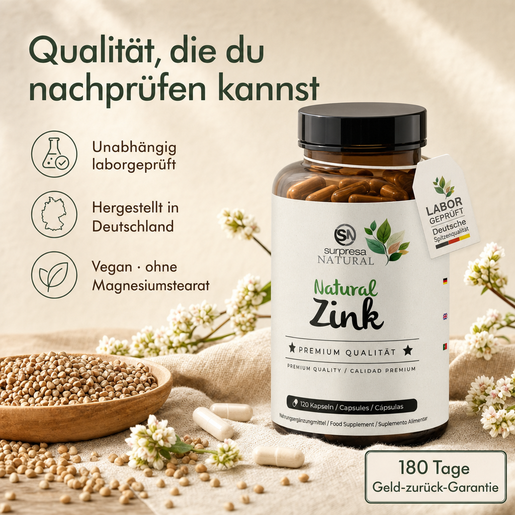 Zink Natürlich Kapseln - Das Multitalent