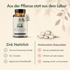 Zink Natürlich Kapseln - Das Multitalent