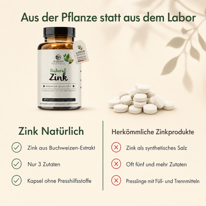 Zink Natürlich Kapseln - Das Multitalent