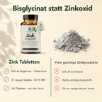 Zink Tabletten - Für dein Immunsystem